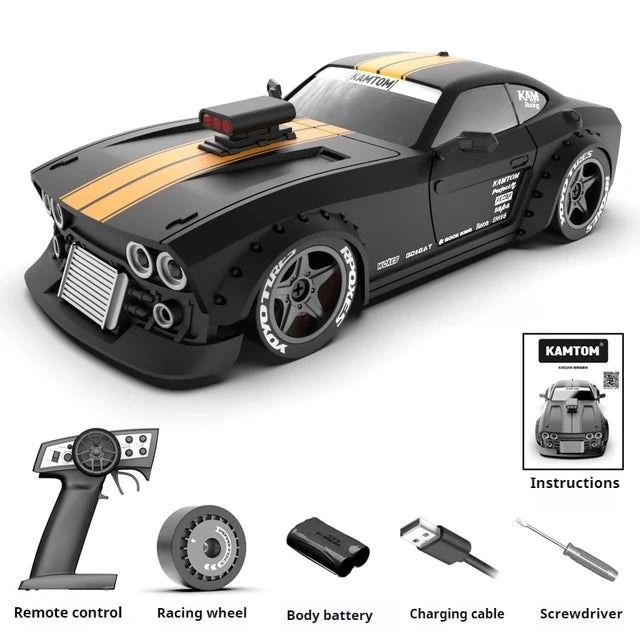 KAMTOM KM3299 Drift King: Unleash the Beast! 30km/h, Gyro-Stabilized, LED Lights, Pure Adrenaline!